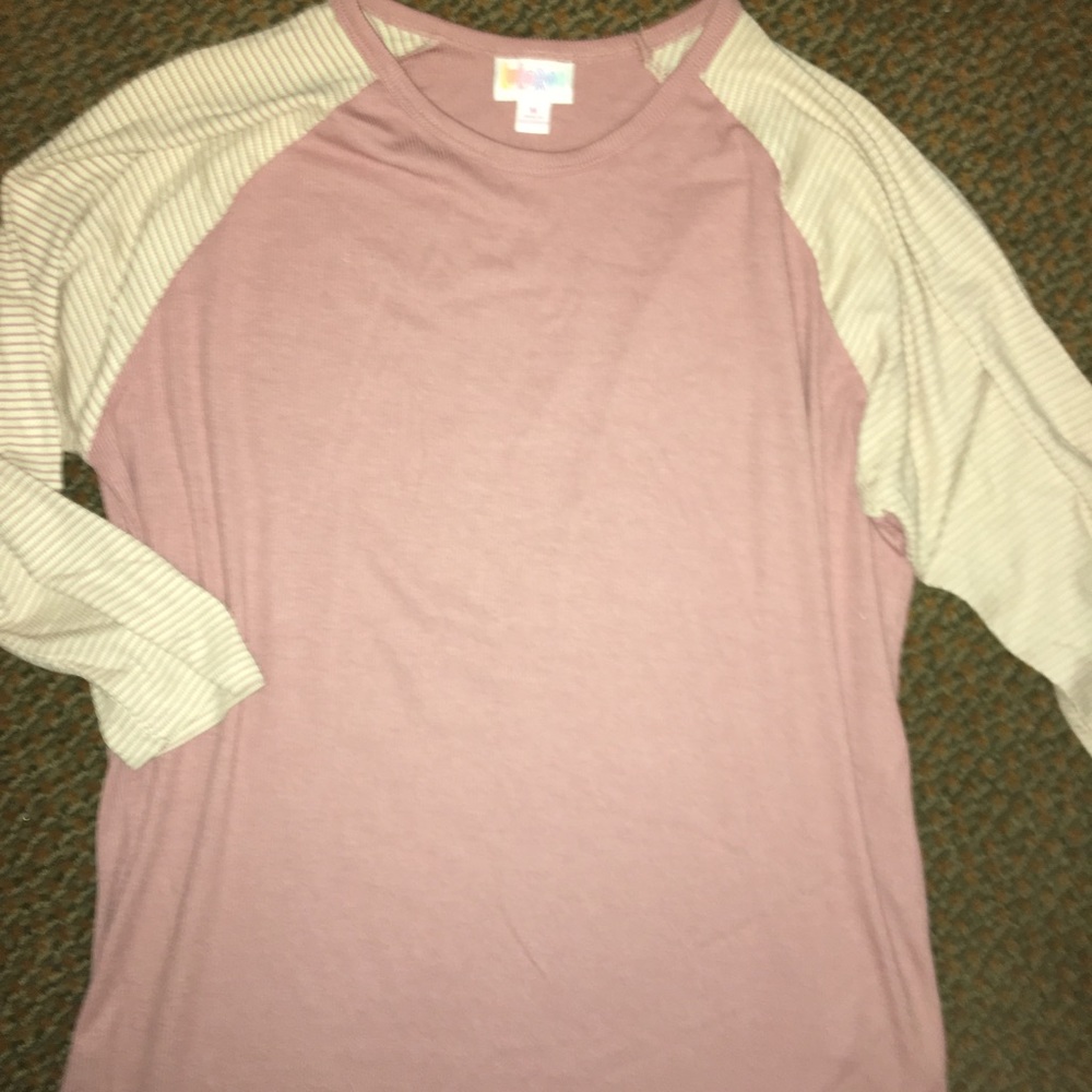 NWOT Lula Roe mauve colored raglan